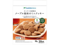 ファミリーマート FamilyMart collection スーパー大麦配合 メープル風味のミニクッキー