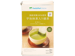 ファミリーマート 国産茶葉100％使用 宇治抹茶入り緑茶 商品写真