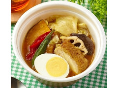 野菜とチキンのスープカレー押麦入