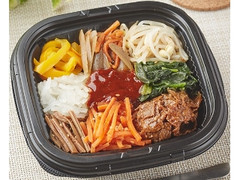 大豆のお肉！7種野菜のビビンバ丼