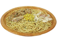 大盛 和パスタ 鶏のにんにく醤油焼き