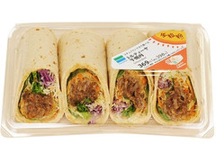 ファミリーマート 全粒粉入りトルティーヤ 牛焼肉