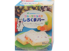 ファミリーマート FamilyMart collection フルーツたっぷりしろくまバー 商品写真