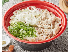 ファミリーマート 塩豚ねぎうどん ゆず胡椒付 商品写真