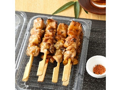 炭火焼き鳥 もも4本・かわ2本・つくね1本