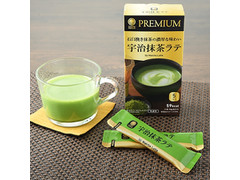 ファミリーマート ファミマルPREMIUM 石臼挽き抹茶の濃厚な味わい 宇治抹茶ラテ 商品写真