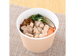 たんぱく質が摂れる鶏と野菜の和風スープ