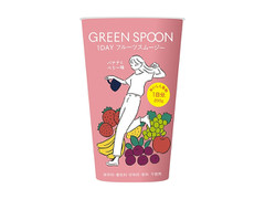 ファミリーマート GREEN SPOON 1DAY フルーツスムージー バナナとベリー味 商品写真