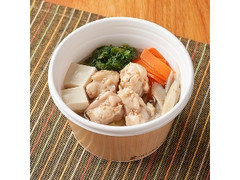 たんぱく質が摂れる鶏と野菜の和風スープ