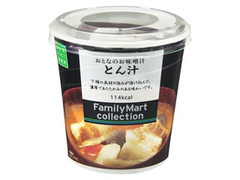 ファミリーマート FamilyMart collection おとなのお味噌汁 とん汁 商品写真