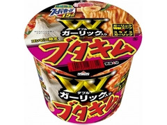 エースコック スーパーカップ1.5倍 Wガーリックブタキムラーメン 商品写真