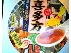 エースコック 喜多方 太縮れ麺の醤油ラーメン