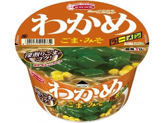 わかめラーメン ごま・みそ カップ77g