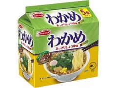 わかめラーメン あっさりしょうゆ味 袋88g×5