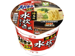 エースコック スーパーカップ1.5倍 ご当地鍋博多編 水炊き風塩ラーメン 商品写真