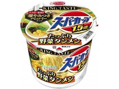 スーパーカップ1.5倍 たっぷり野菜タンメン 超やみつきペッパー仕上げ カップ108g