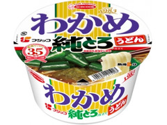 エースコック わかめうどん フジッコ 純とろ仕立て