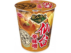 エースコック 飲み干す一杯 仙台 辛味噌ラーメン カップ72g