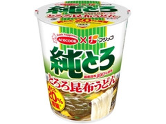 エースコック フジッコ 純とろ とろろ昆布うどん