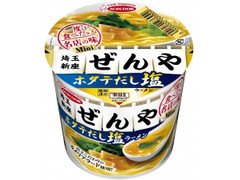 エースコック 一度は食べたい名店の味ミニ ぜんや ホタテだし塩ラーメン 商品写真