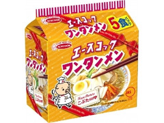 エースコック ワンタンメン こぶた誕生60周年バースデー記念パッケージ 袋5食