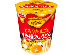 エースコック たらっと とろりたまご風すき焼き味うどん 商品写真