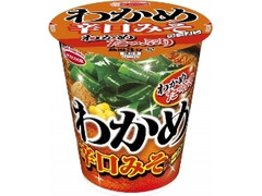 タテロング わかめラーメン 辛口みそ わかめたっぷり カップ91g