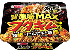 エースコック スーパーカップ大盛り 背徳感MAX ブタキム油そば 商品写真