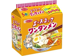 エースコック ワンタンメン 袋5食