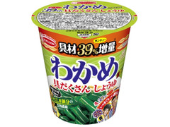 エースコック サンキューわかめラーメン 具だくさん しょうゆ 商品写真