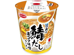 エースコック もったいないをおいしいに 陸奥の鯖だし 濃コク味噌ラーメン 商品写真