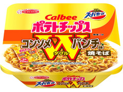 エースコック スーパーカップ カルビーコンソメWパンチ味焼そば 商品写真