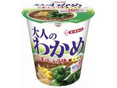 エースコック タテロング 大人のわかめラーメン ごま・しょうゆ 商品写真