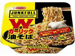 エースコック JUNKFULL Wガーリック油そば カップ170g