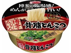 エースコック 博多でみつけた 背脂とんこつラーメン 商品写真