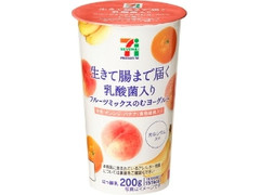 セブンプレミアム 生きて腸まで届く乳酸菌入り フルーツミックスのむヨーグルト カップ200g