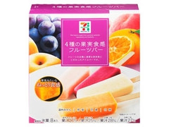 4種の果実食感フルーツバー 箱40ml×8