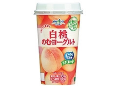 オハヨー おいしく果実 白桃のむヨーグルト カップ190g