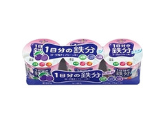 オハヨー 1日分の鉄分ヨーグルト カップ75g×3