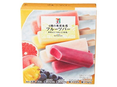 セブンプレミアム 4種の果実食感フルーツバー