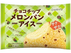 オハヨー チョコチップメロンパンアイス 袋85ml