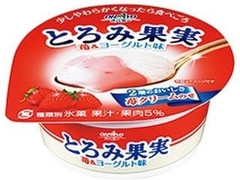 オハヨー とろみ果実 苺＆ヨーグルト味 商品写真
