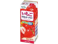 オハヨー いちごのむヨーグルト パック195g