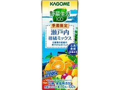 カゴメ 野菜生活100 瀬戸内柑橘ミックス パック200ml