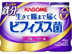 カゴメ 生きて腸まで届くビフィズス菌 たっぷり鉄分 ブルーベリー味 商品写真