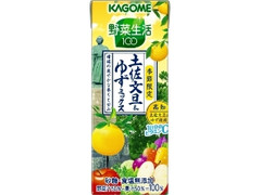 カゴメ 野菜生活100 土佐文旦＆ゆずミックス パック200ml