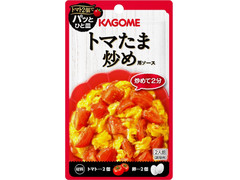 カゴメ トマトでパッとひと皿 トマたま炒め用ソース 商品写真