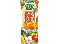 カゴメ 野菜生活100 有田みかんミックス パック195ml