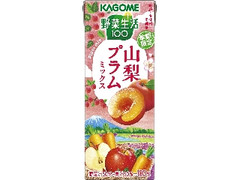 野菜生活100 山梨プラムミックス パック195ml