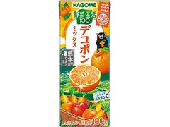 カゴメ 野菜生活100 デコポンミックス パック195ml